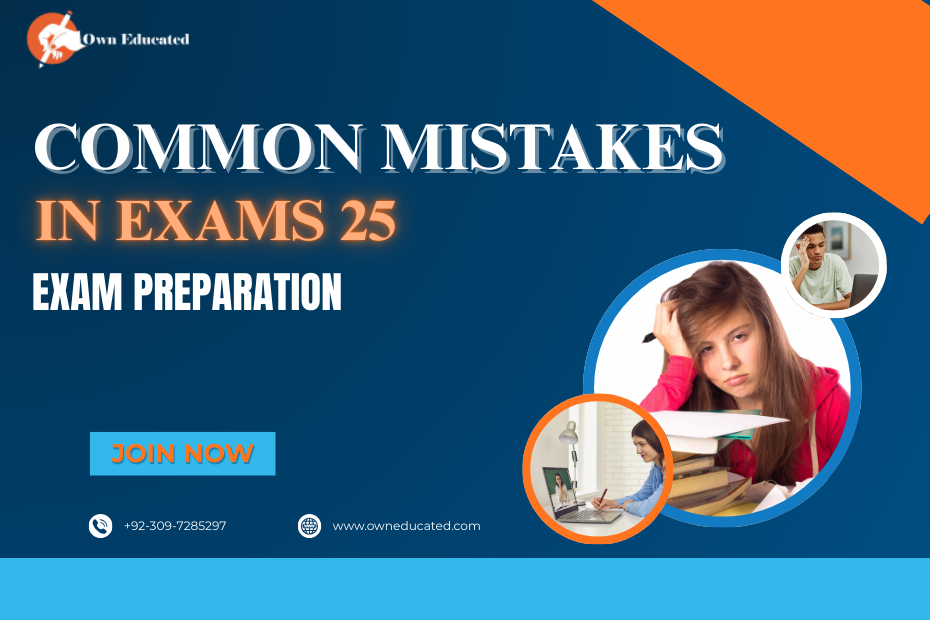 Common Mistakes in Exams 25