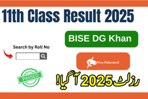 11th class result| 11 class result base dg khan| 11 class result own educated|